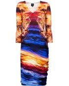 McQ by Alexander McQueen Printed Dress - Lyst
