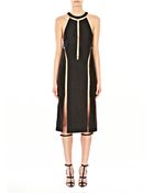Alexander Wang Halter Fishline Dress with Slits - Lyst