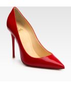 Christian Louboutin Decolete 554 Patent Leather Pumps - Lyst