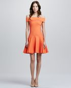 Halston Heritage Offtheshoulder Dress - Lyst