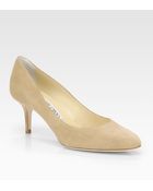 Jimmy Choo Irena Suede Pumps - Lyst