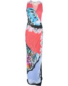 Etro Sleeveless Printed Maxi Dress - Lyst