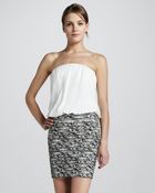 Alice + Olivia Blaise Banded Mini Skirt - Lyst