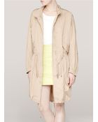 3.1 Phillip Lim Drawstring Parka Coat - Lyst