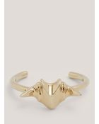 Giuseppe Zanotti Plated Brass Cuff Bracelet - Lyst