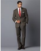 Lauren by Ralph Lauren Sharkskin Wool Suit - Lyst