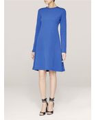 Proenza Schouler Neoprene Jersey Flare Dress - Lyst