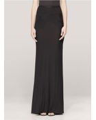 Rick Owens Lilies Drapedback Maxi Skirt - Lyst