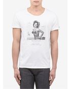 Scotch & Soda Printed Tshirt - Lyst