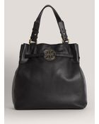 Tory Burch Amanda Leather Tote - Lyst