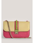 Valentino Rockstud Colourblock Chain Bag - Lyst