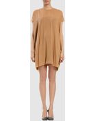 Costume National Short Dress - Lyst