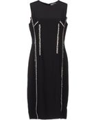 Jil Sander Short Dress - Lyst
