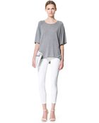 Zara Coated Jeans - Lyst
