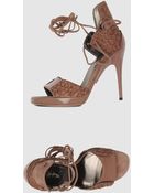 Calvin Klein Platform Sandals - Lyst