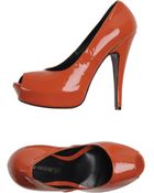 Esclusif Courts With Open Toe - Lyst