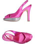 Rene Caovilla Platform Sandals - Lyst