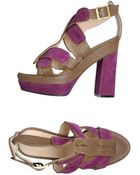 Space Platform Sandals - Lyst