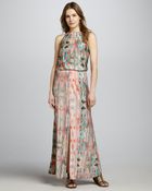 Parker Alison Printed Maxi Dress - Lyst