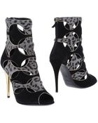 Yves Saint Laurent Rive Gauche Ankle Boots - Lyst