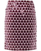 Jonathan Saunders Issy Teardrop Pencil Skirt - Lyst