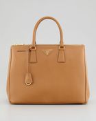 Prada Saffiano Executive Tote Bag - Lyst