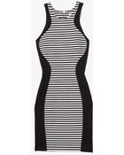 Torn By Ronny Kobo Exclusive Contrast Striped Tank Dress - Lyst