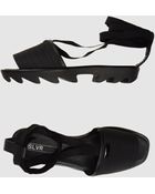 Adidas Slvr Sandals - Lyst