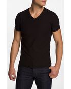 Diesel Tos Extra Trim Fit Vneck Slub Tshirt - Lyst