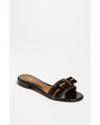 Fendi Pride Prejudice Bow Slide Sandal - Lyst