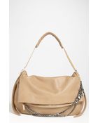 Jimmy Choo Biker Large Leather Shoulder Bag - Lyst