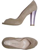 Les Trois Garçons Courts With Open Toe - Lyst