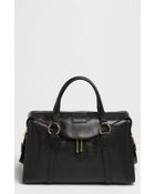 Marc Jacobs Large Wellington Fulton Leather Satchel - Lyst