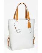 McQ by Alexander McQueen Kingsland Shiny Tote Large - Lyst