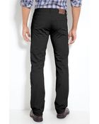 Paige Slim Straight Leg Pants - Lyst
