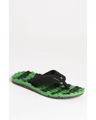Volcom Creedlers Modtech Drain Flip Flop - Lyst