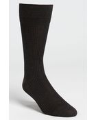 John W. Nordstrom® Houndstooth Socks - Lyst