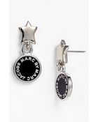 Marc By Marc Jacobs Classic Marc Drop Earrings - Lyst