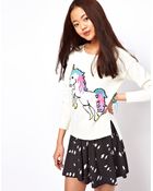 Asos Unicorn Jumper - Lyst