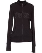 Guess Zip Sweatshirts - Lyst
