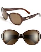 Kate Spade 55mm Polarized Sunglasses - Lyst