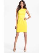 Trina Turk Etiquette Stretch Sheath Dress - Lyst