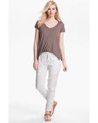 Vince V-neck Tee - Lyst