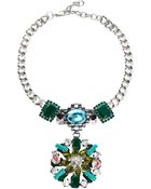 Asos Solid Jewel Choker Necklace - Lyst