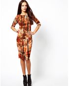 Glamorous Tie Dye Midi Dress - Lyst