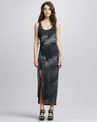 Halston Heritage Sleeveless Dress - Lyst