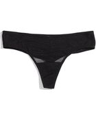Josie Fishnet Thong - Lyst