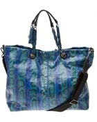 Lanvin Amalia Snake Shopping Bag - Lyst