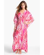 Natori Agila Caftan - Lyst