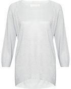 Whistles Olympia Sparkle Knit Jumper - Lyst